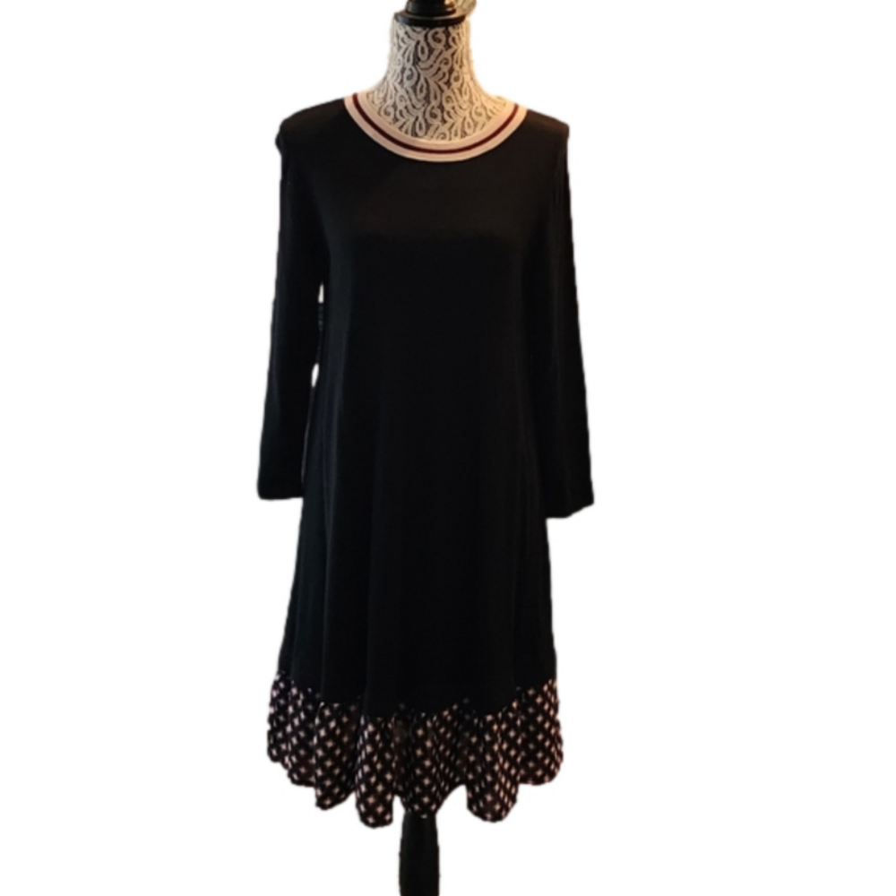 KATE SPADE DIAMOND WOOL SWEATER DRESS